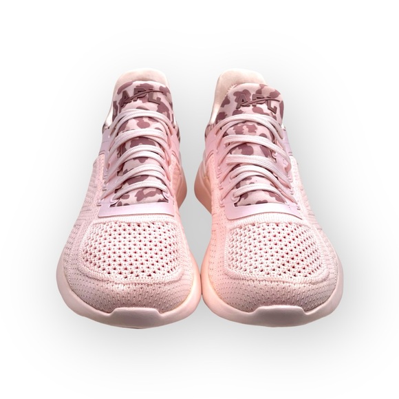 new APL 𖤐TechLoom Tracer Knit Running Shoes Sneakers 𖤐 Pink Leopard 𖤐 8.5M 𖤐 - Picture 8 of 16